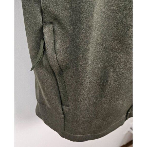 All In Motion Men's Full-Zip Hooded Jacket Size Medium Olive Green Activewear - Picture 5 of 12